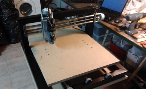 Home Made CNC Reuses Printer Parts 